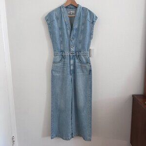 Etica Celestine Wide Leg Jumpsuit in Mountain Air NWT